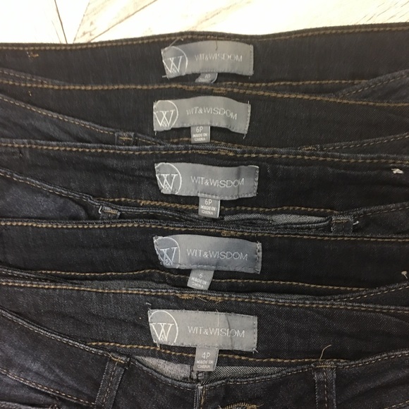 Wit & Wisdom | Super Smooth Jeggings Dark Navy - Picture 7 of 7